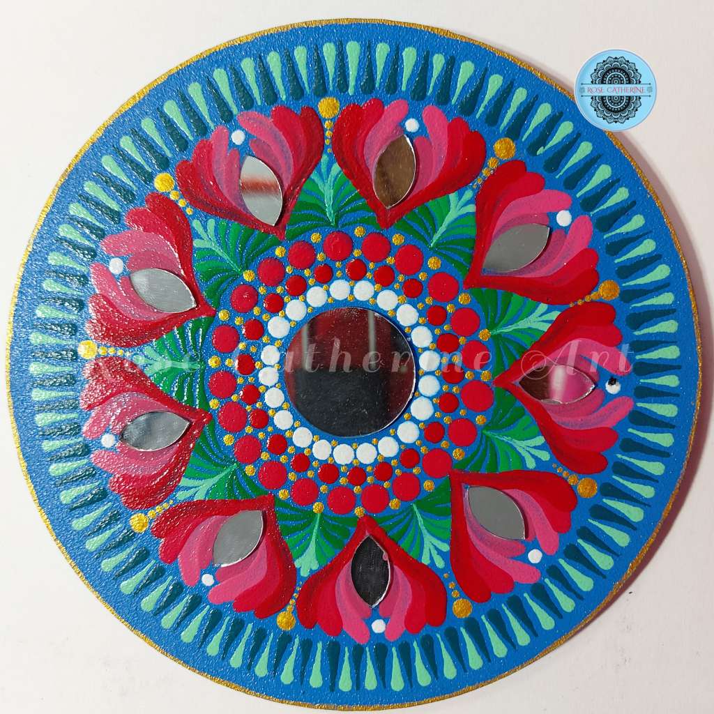 Christmas themed Mandala