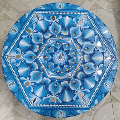 Blue Jellyfish Mandala