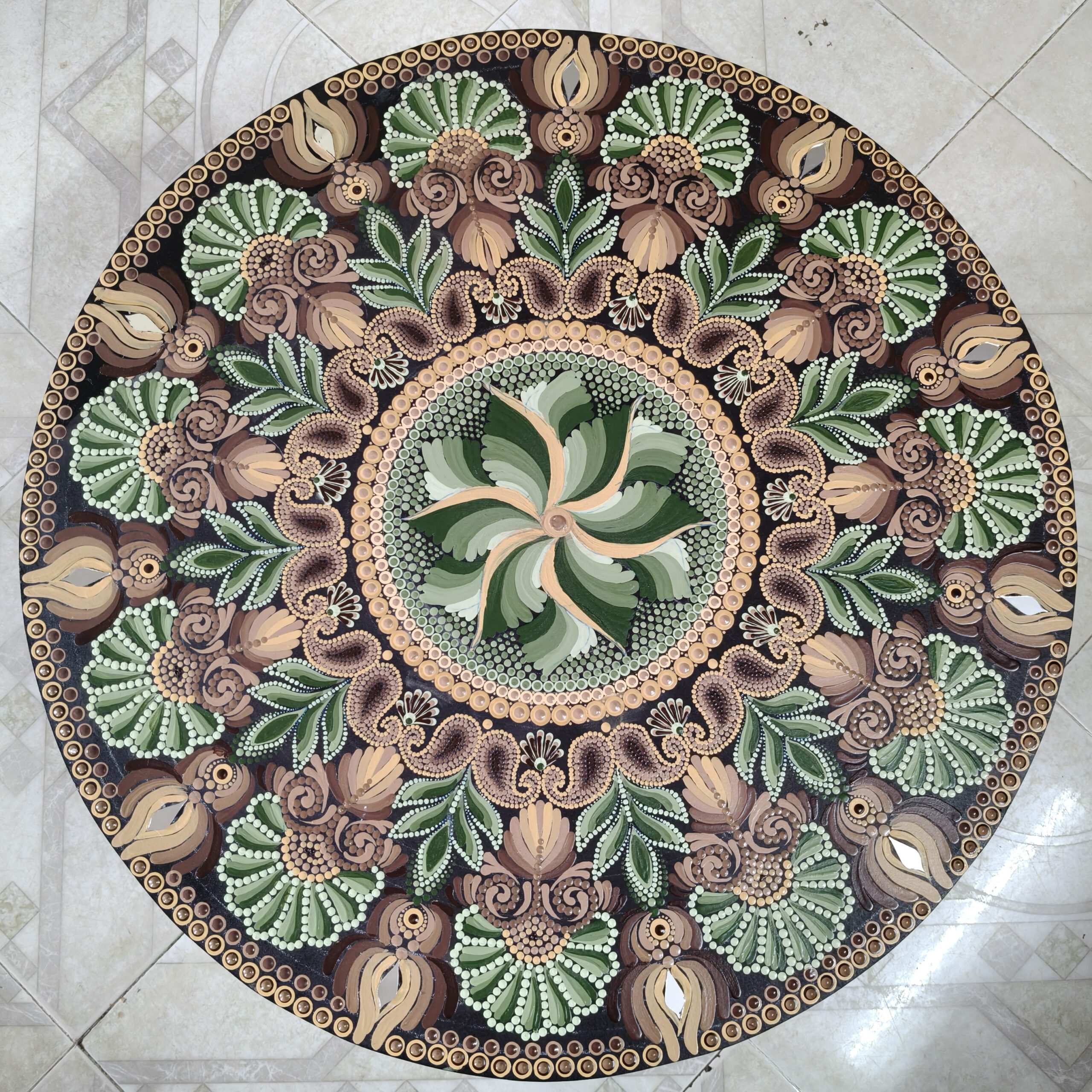 Botanical Bliss Mandala